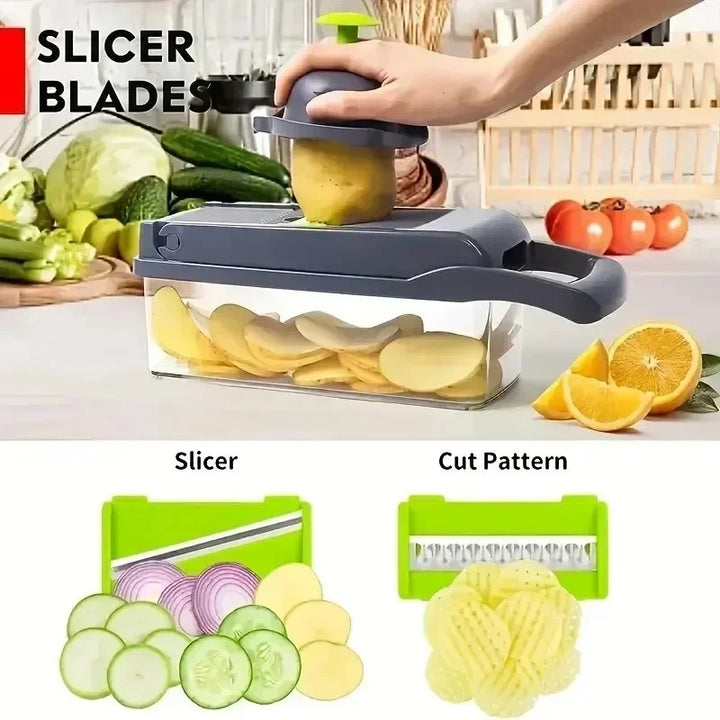 Multifunctional vegetable cutter