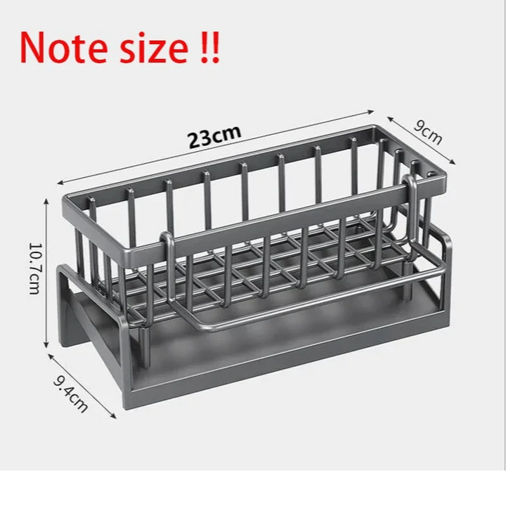 Kitchen Sink Drain Rack Organizer ABS Plastic Self-draining Sink Shelf Soap Sponge Holder Dishcloth Towel Rack filter basket