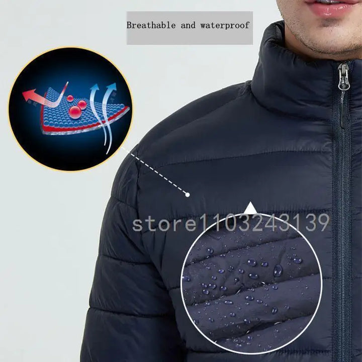 Heated Jacket Autumn Winter Men's Women's Warm Vest Heated Vests Coat USB Electric Heating Jacket Heated Hunting Hiking Camping