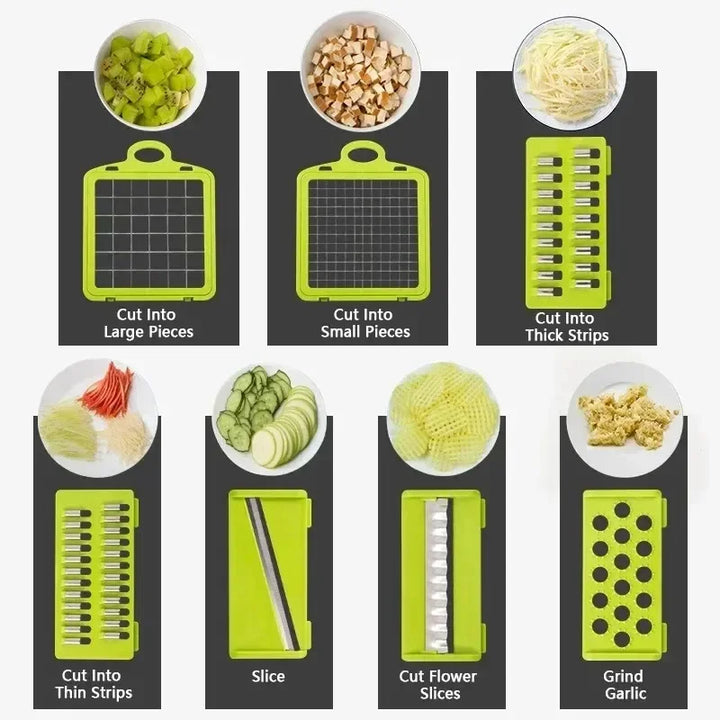 Multifunctional vegetable cutter