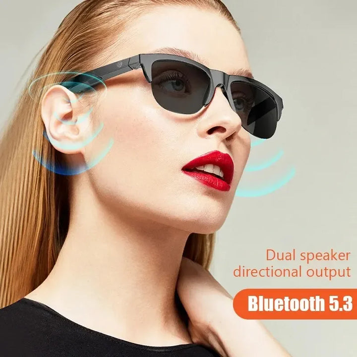 F06 Bluetooth Glasses HD UV Protective Lens Wireless Bluetooth Headset for Drive Car Wireless Headphones Bluetooth Earphones