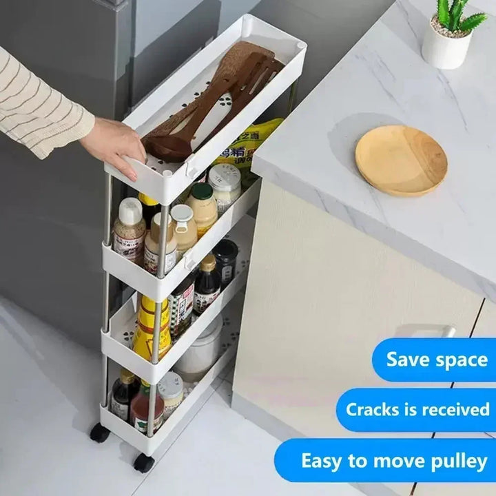 Multifunctional Kitchen Organizer Storage Cart