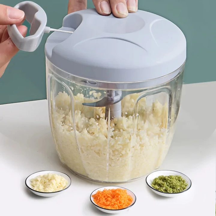 Manual seasoning processor